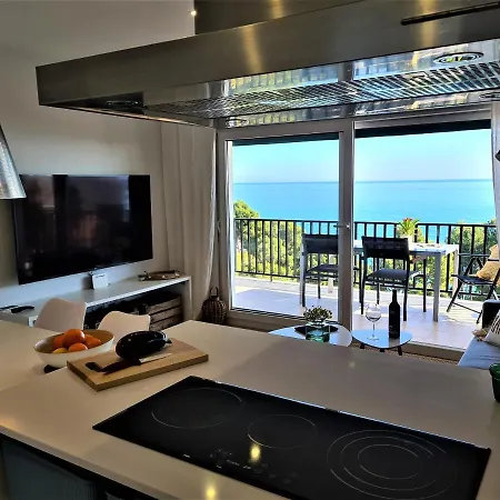 Atico De Diseno Sobre La Cala De Sirenas!! *