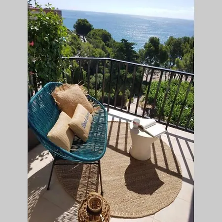 Atico De Diseno Sobre La Cala De Sirenas!! *